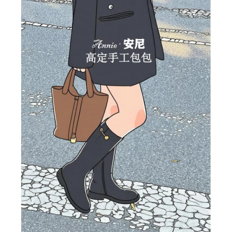 安尼高定手工包【菜篮子 18】手提百搭女士手工包包