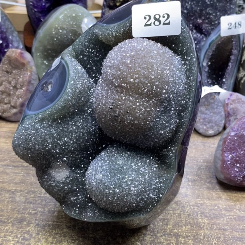 【闪购商品】未镶嵌大型摆件（非配饰）紫晶