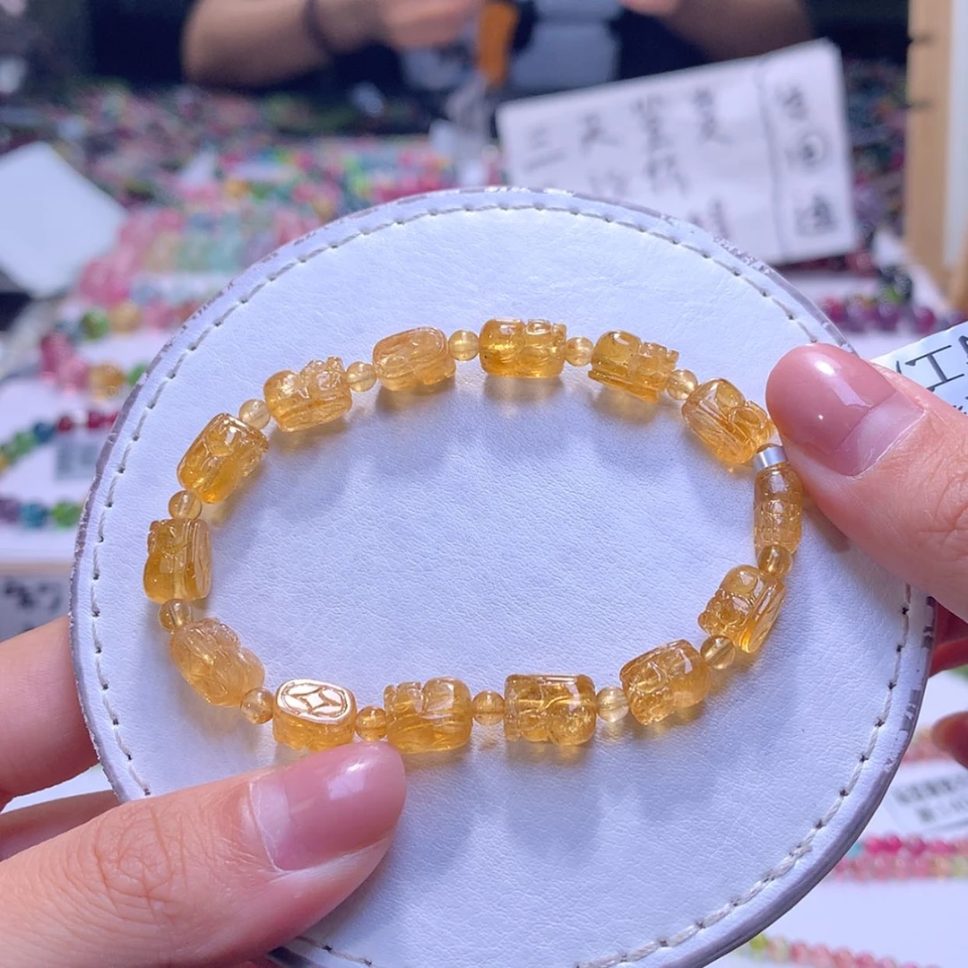 【闪购商品】未镶嵌手串碧玺6m