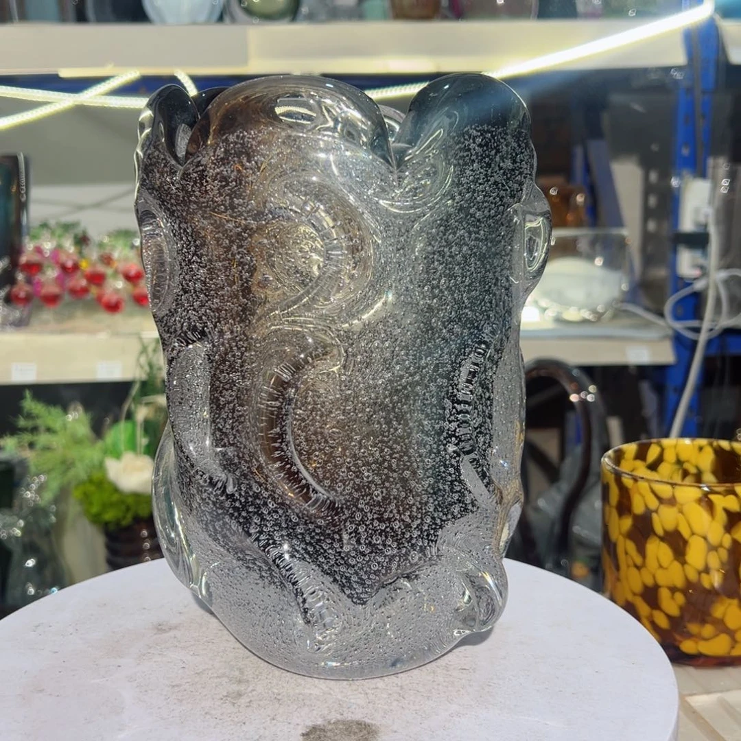 23 高轻奢琉璃花器福利正常手工痕迹