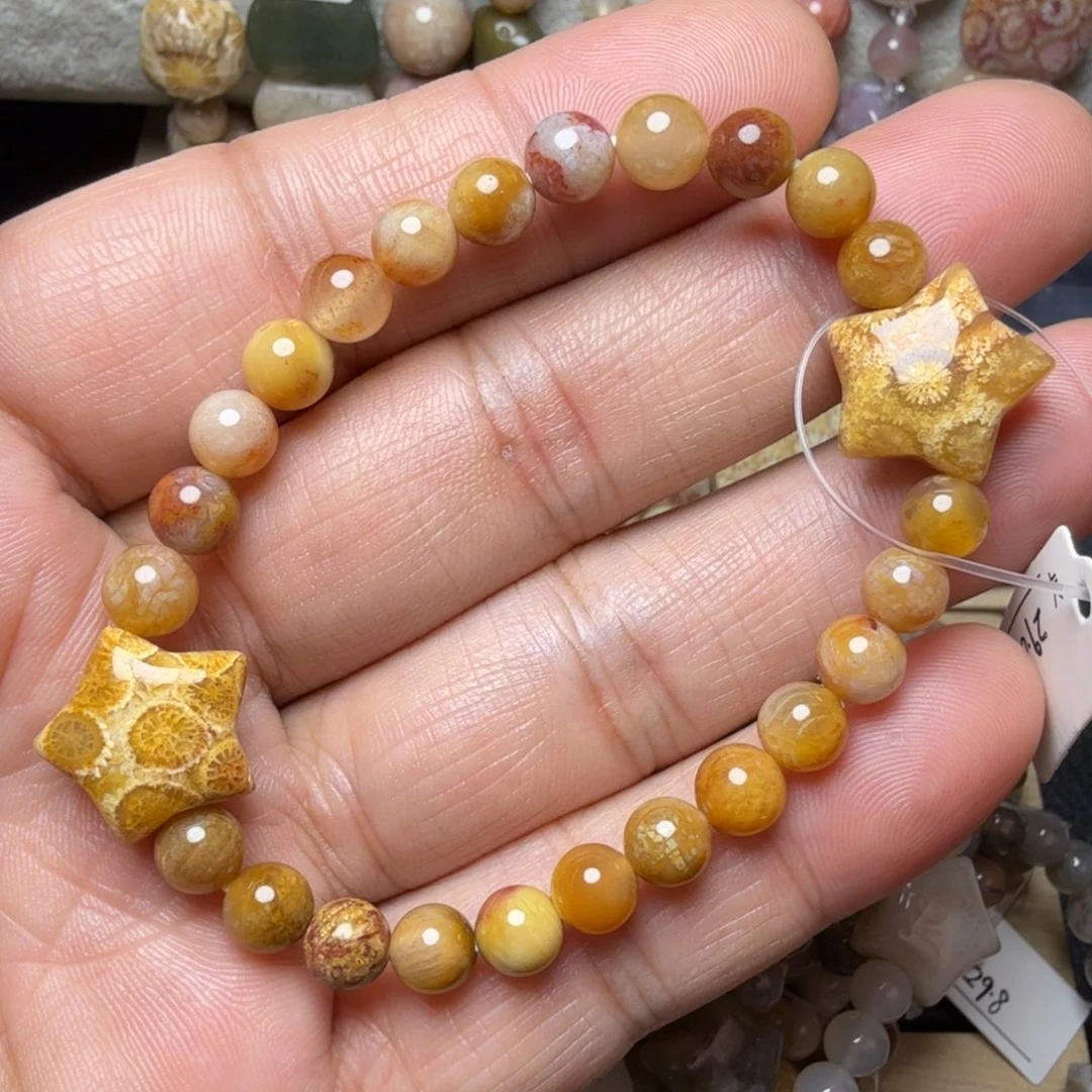 硅化玉未镶嵌天然有机玉石保真色