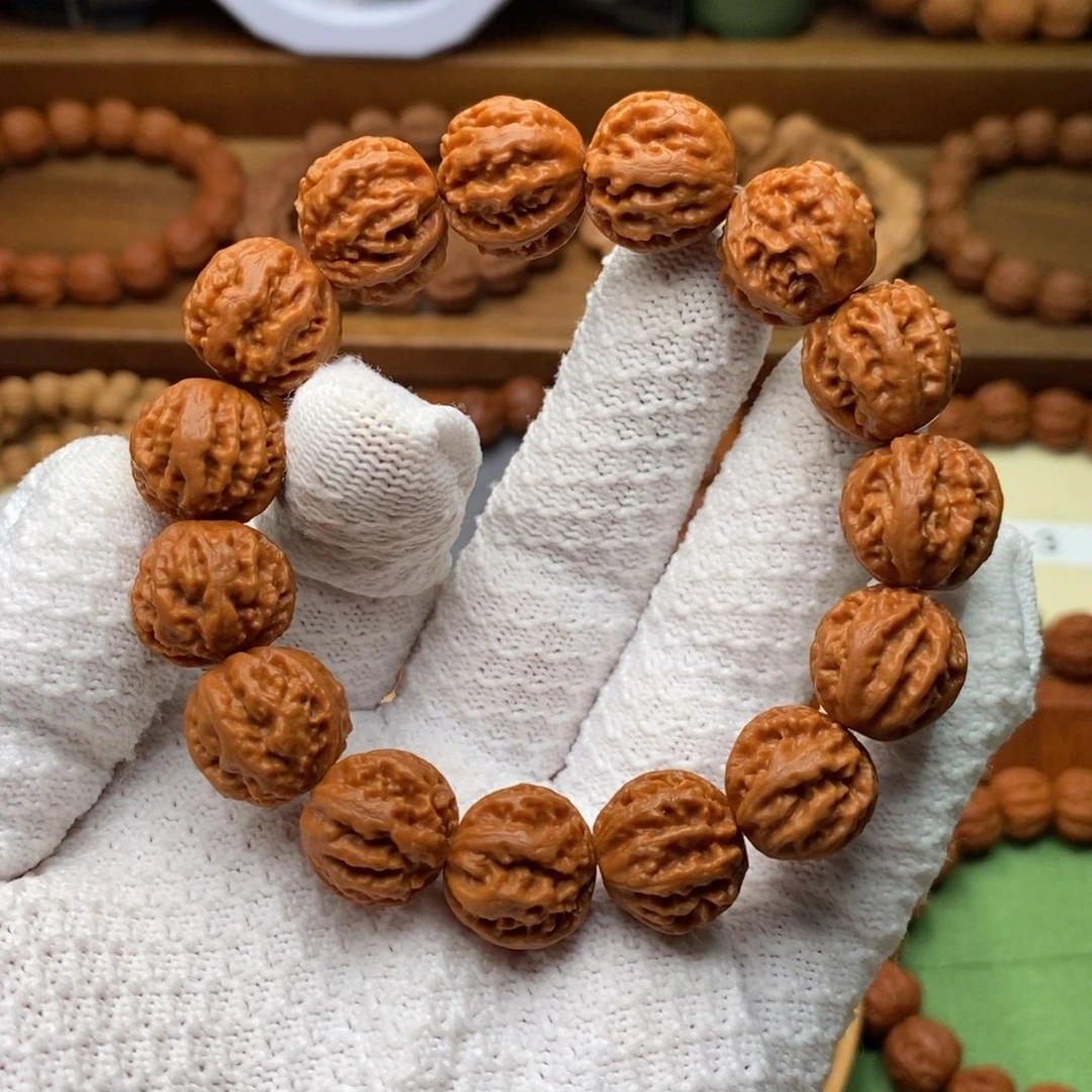 手串文玩核桃17麒麟颈