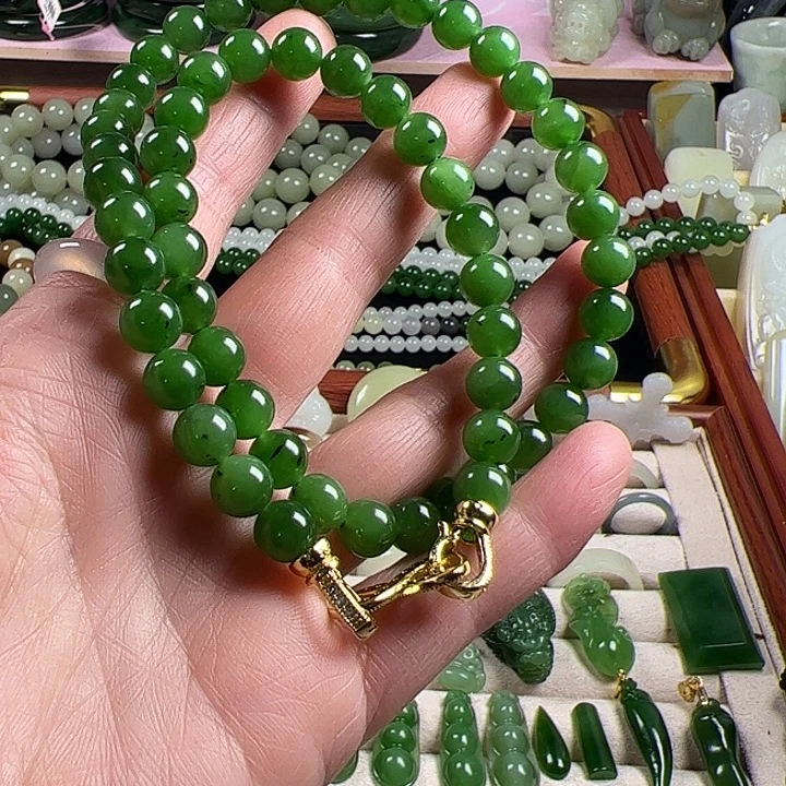 和田玉（糖玉）未镶嵌手链