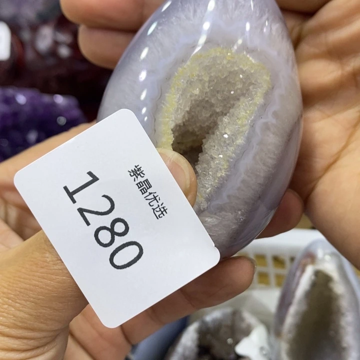戚紫水晶1280未镶嵌水晶淘*姐