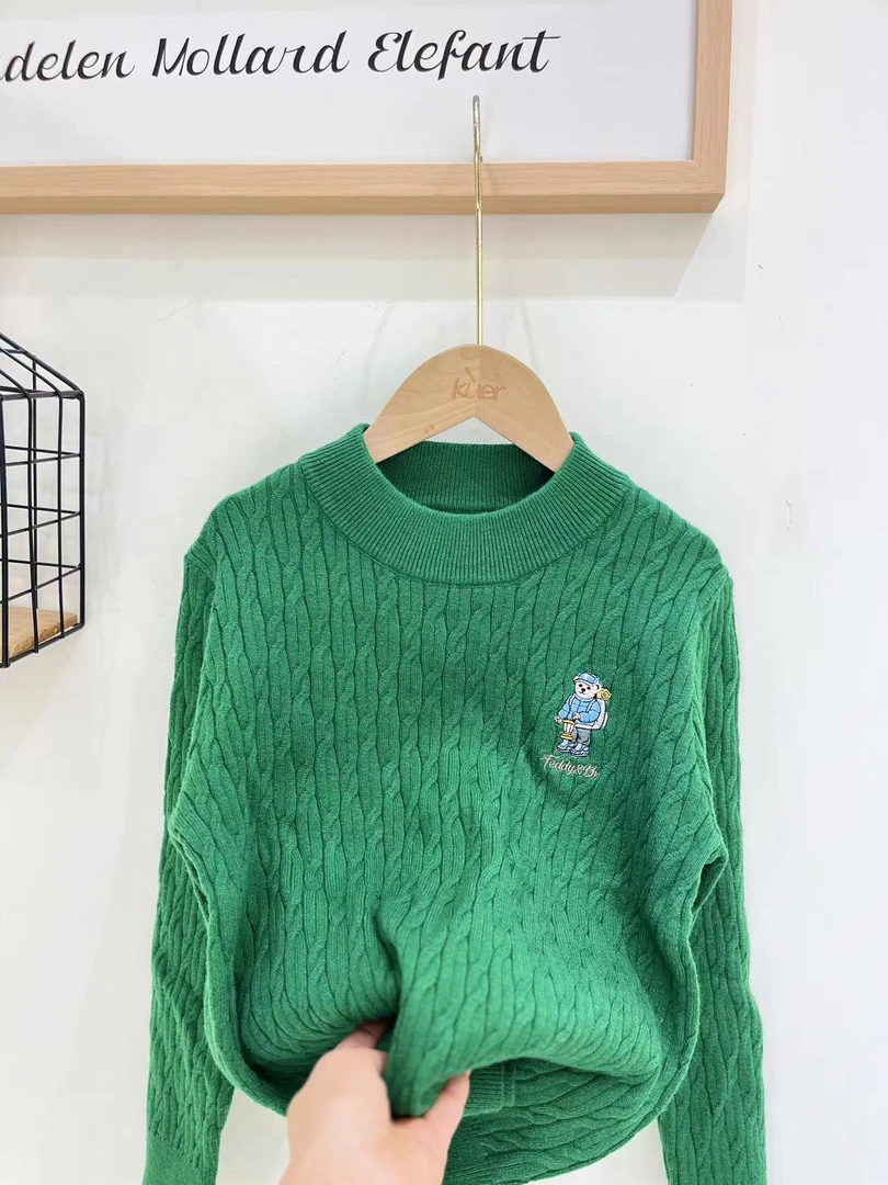 小童加绒卫衣/小熊针织线衣（任选两件）