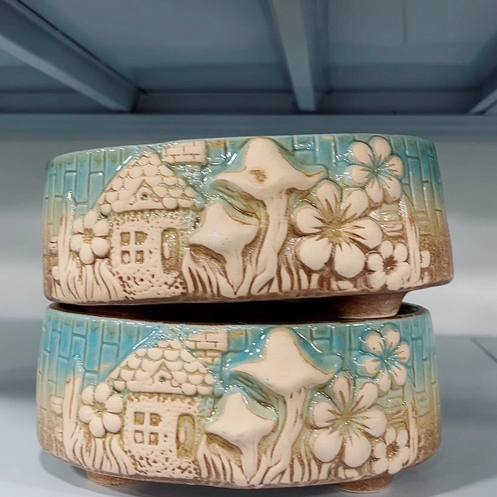 多肉花盆满10元包邮