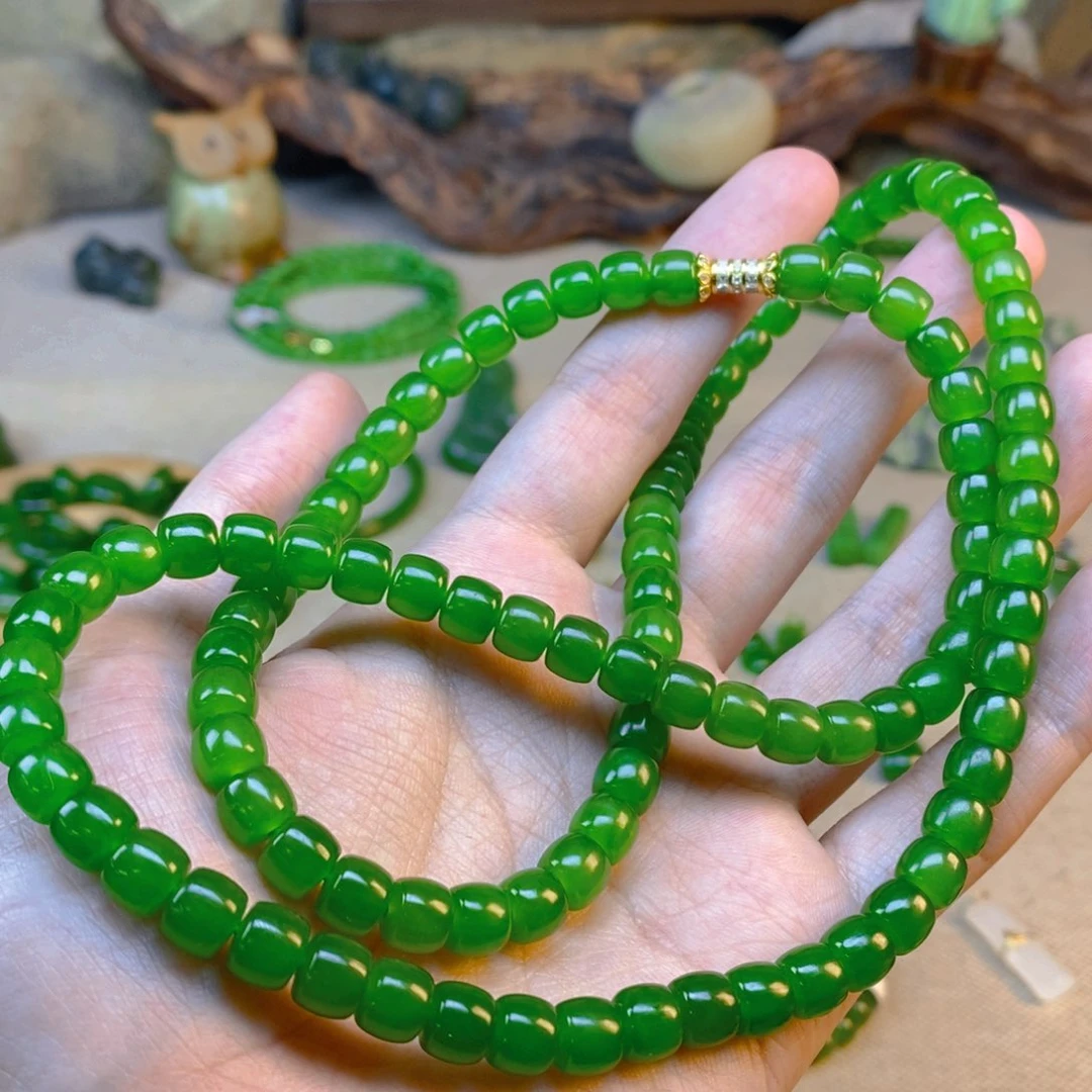 颈饰未镶嵌和田玉不*兴