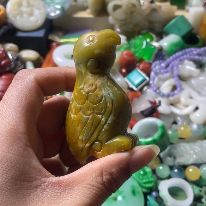 和田玉未镶嵌吊坠(不含链)