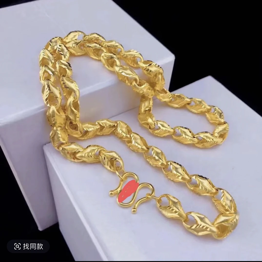 合金项链 麦穗项链男女同款