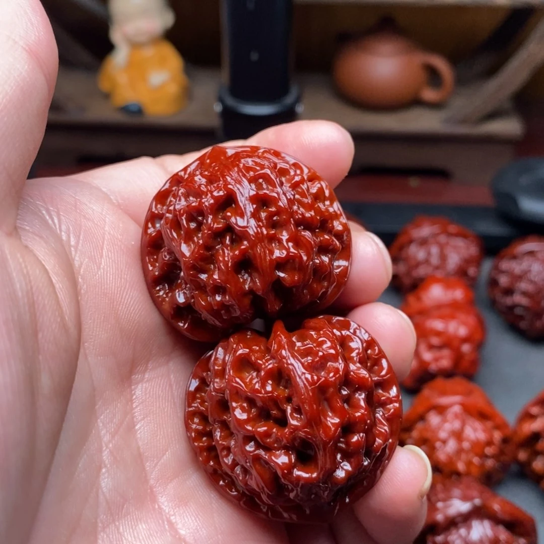 吊坠文玩核桃不***.35苹果