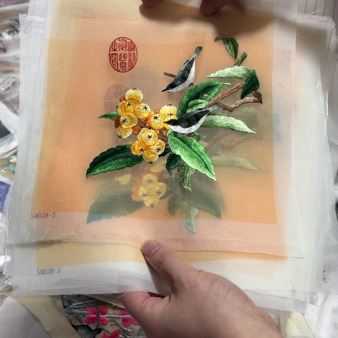 刺绣纯手工制作的一款
