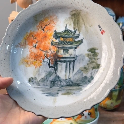 炉景德镇釉下手绘陶瓷