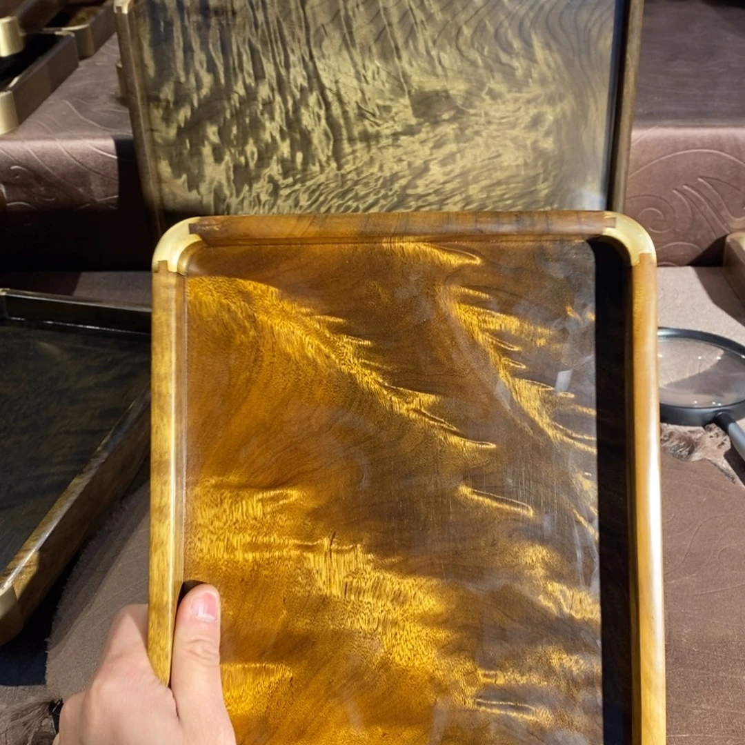 金丝楠金丝楠木文盘