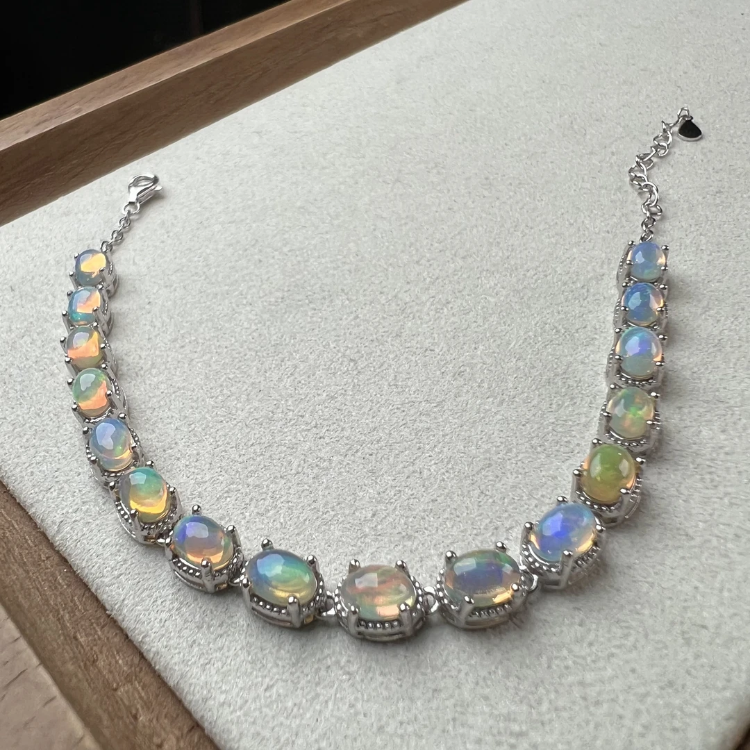 S925欧泊手链 KT24052505