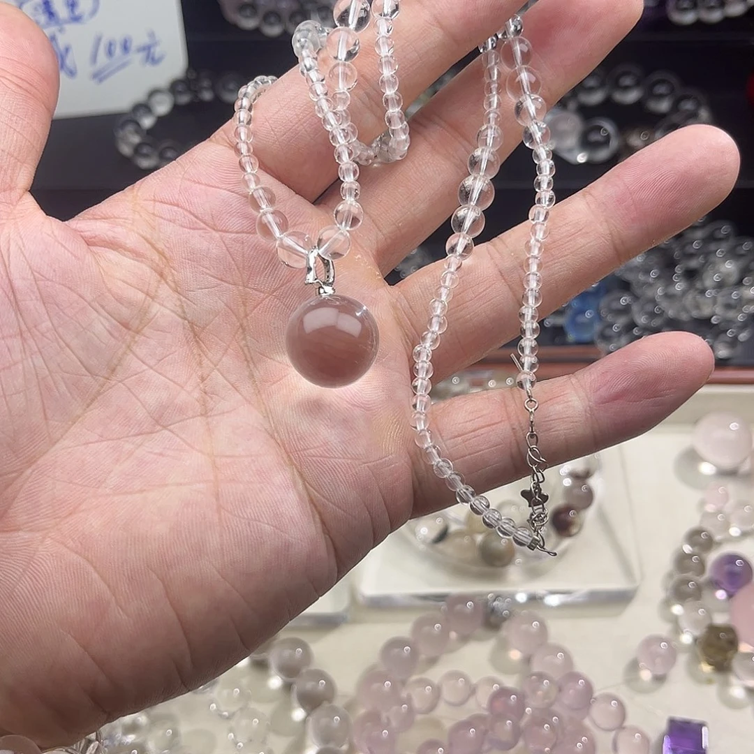 未镶嵌手串水晶18mm项链