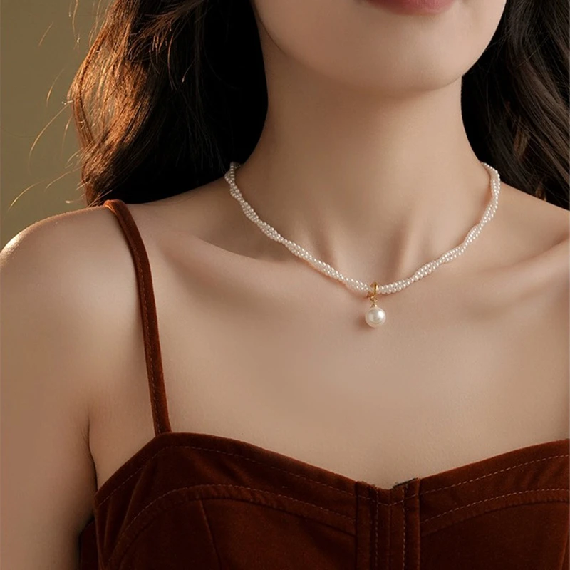 S075双层麻花百搭时尚女