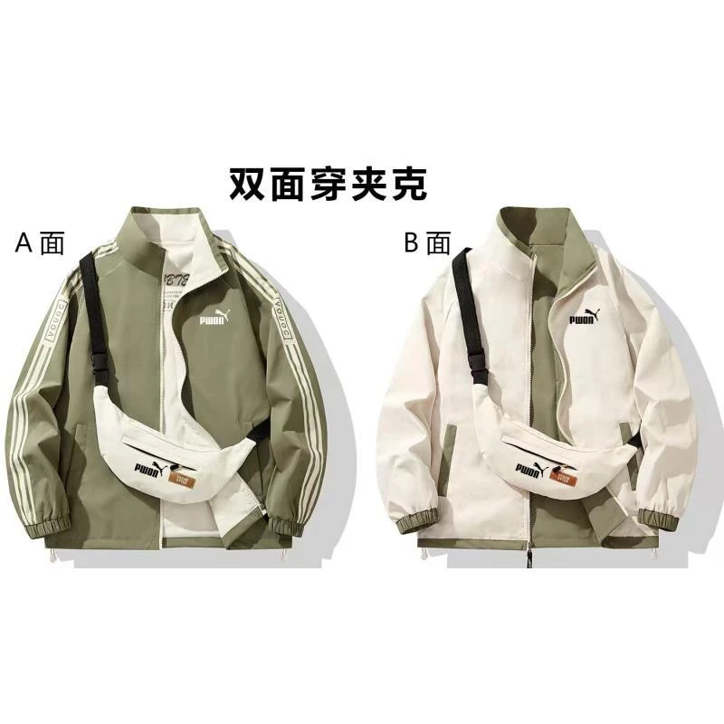 【运费险】换季户外轻捷透气休闲【双面夹克】外套pwon