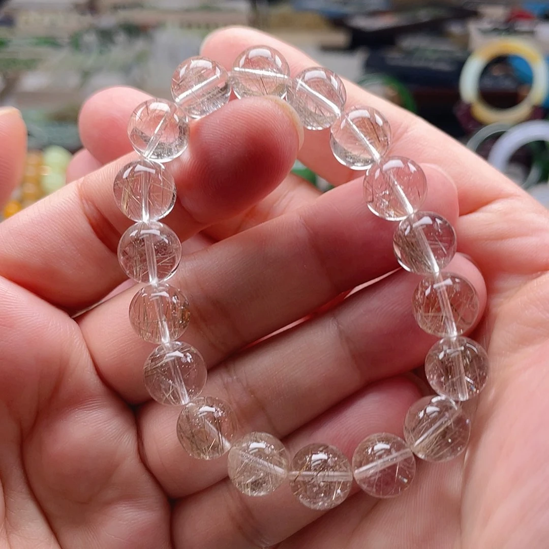 银S925镶嵌手链水晶＂****ღ