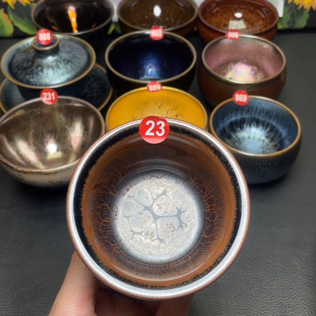 茶盏沐*23 建窑建盏茶盏