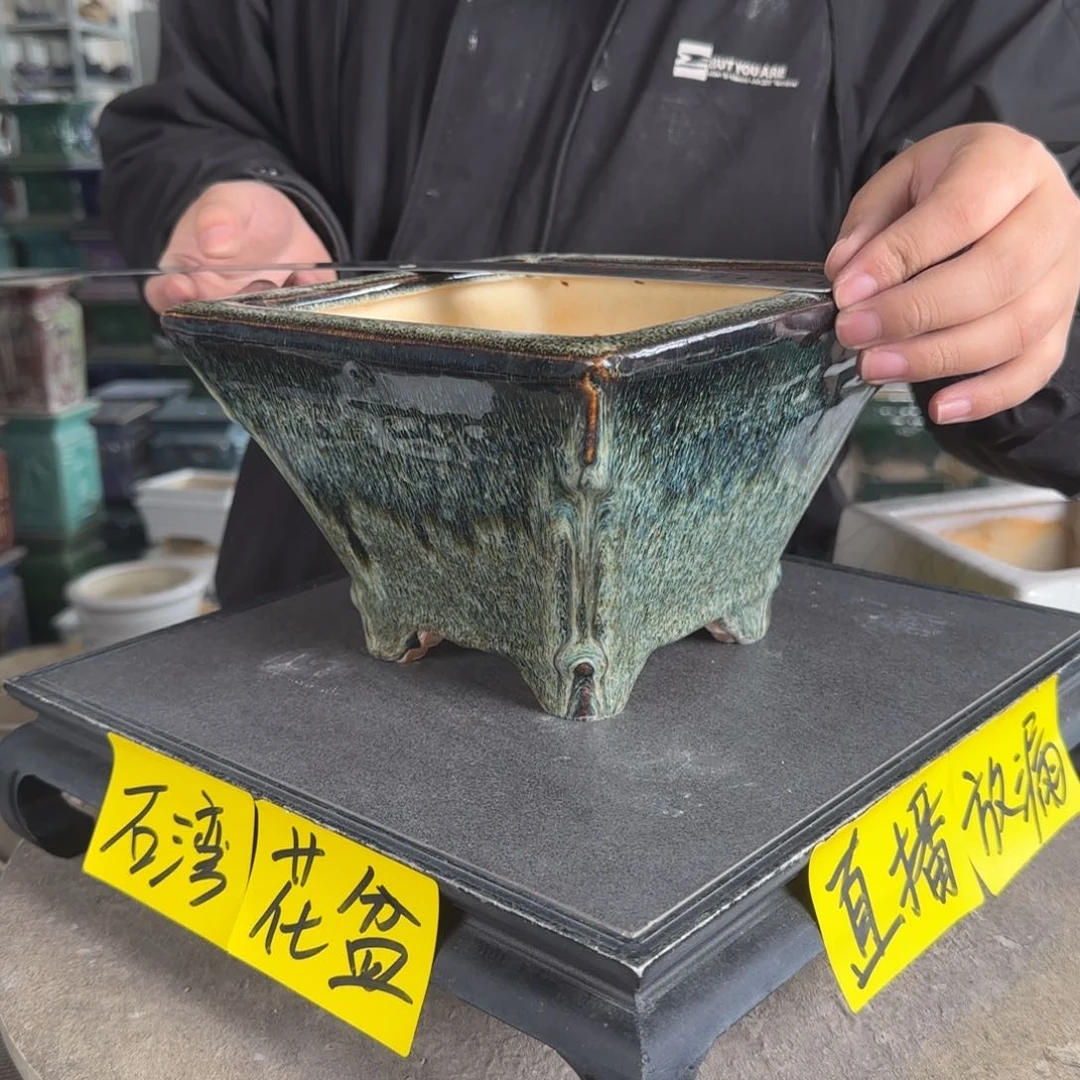 陶。一风堂石湾花盆