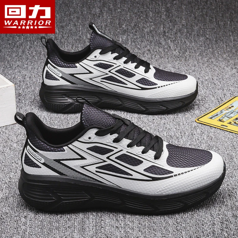 回力男鞋2025夏季软底减震运动鞋百搭时尚透气休闲鞋网面防滑鞋子