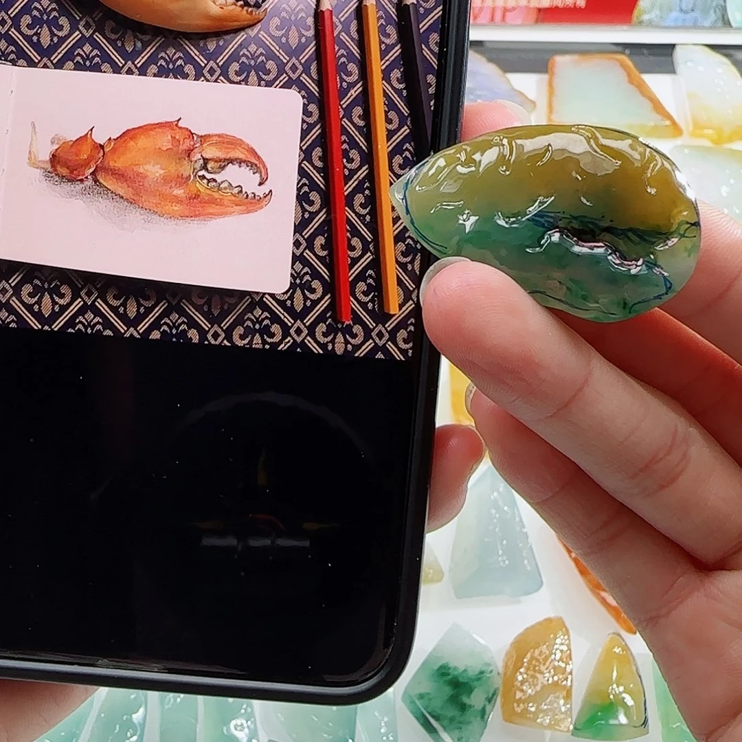 定制翡翠未镶嵌翡翠定制