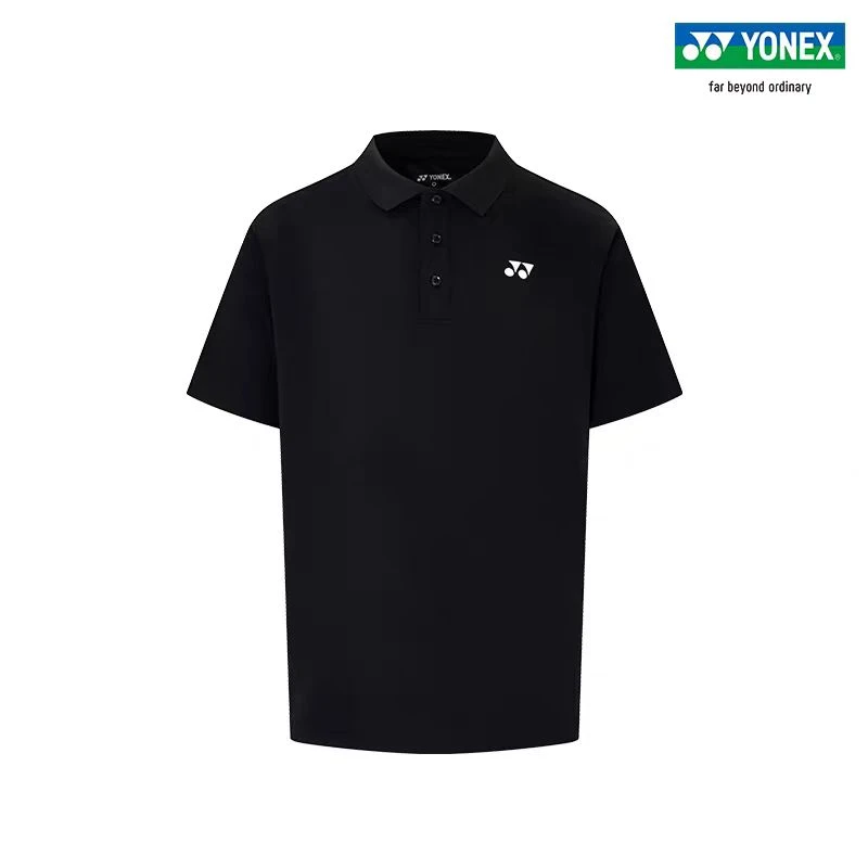 YONEX/尤尼克斯新款纯色POLO衫羽毛球服运动短袖速干透气115915