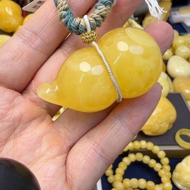未镶嵌颈饰蜜蜡天然蜜蜡