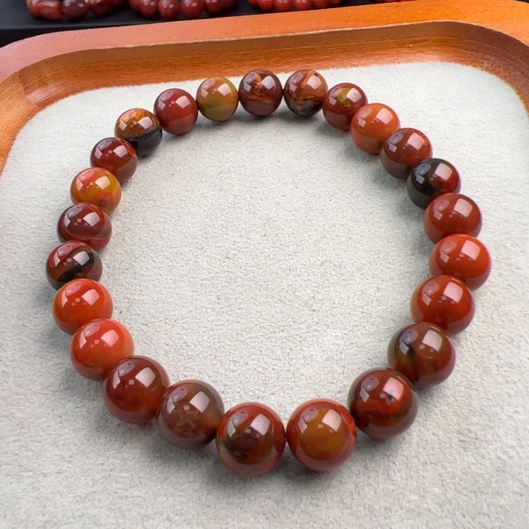 南红玛瑙未镶嵌（大山包手串8+）