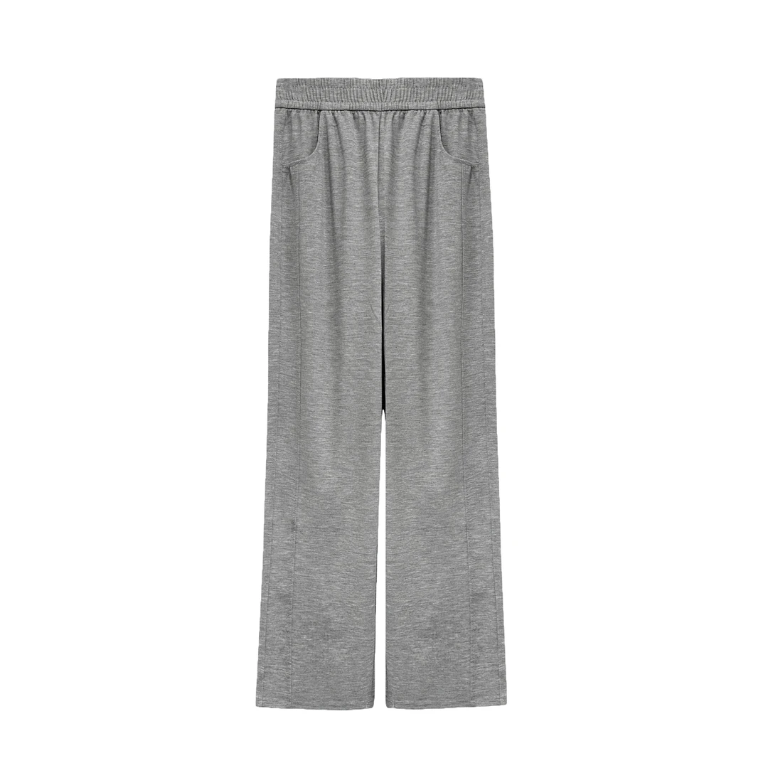 春夏新款！女士休闲百搭冰棉阔腿裤E813