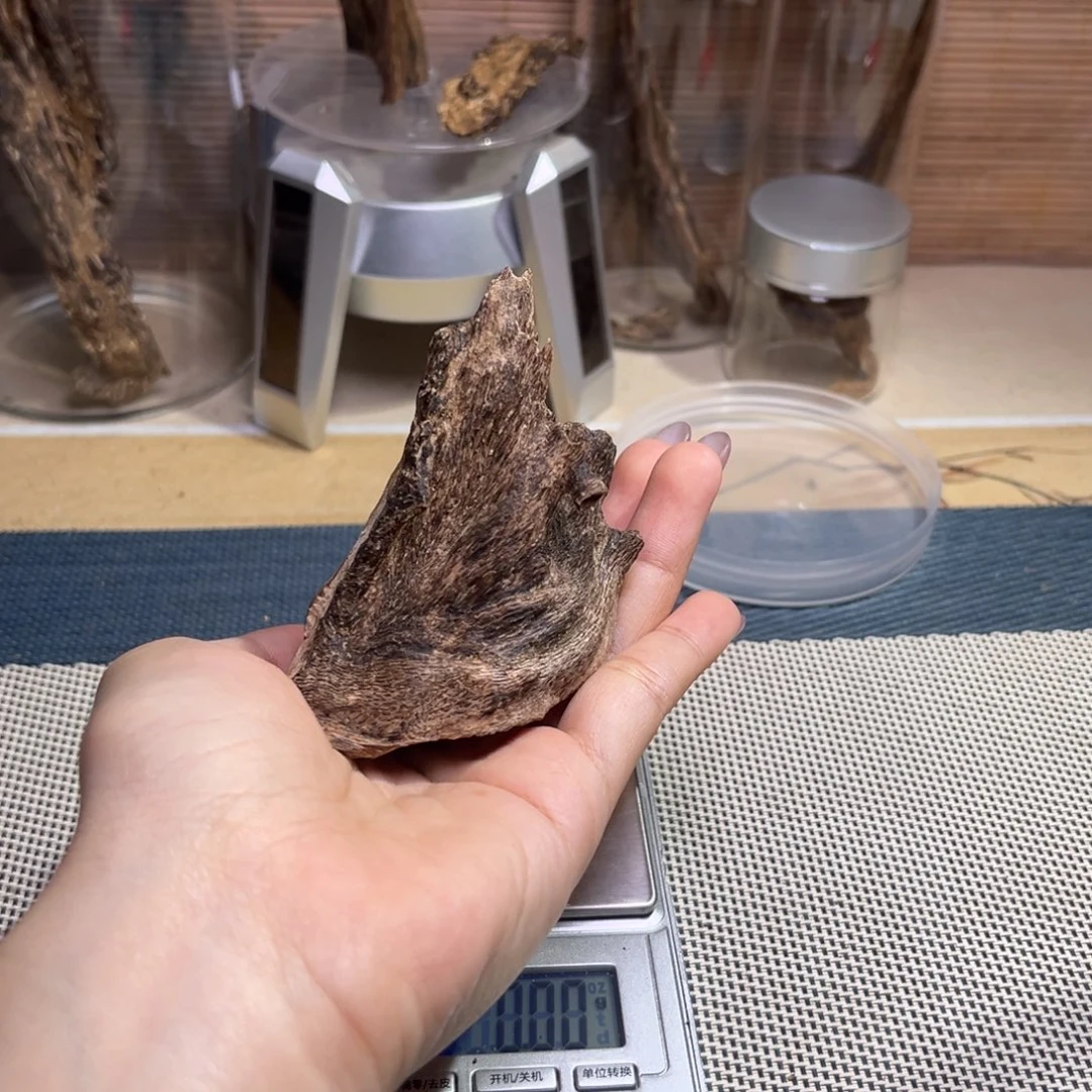沉香海南大山留疤老料17克