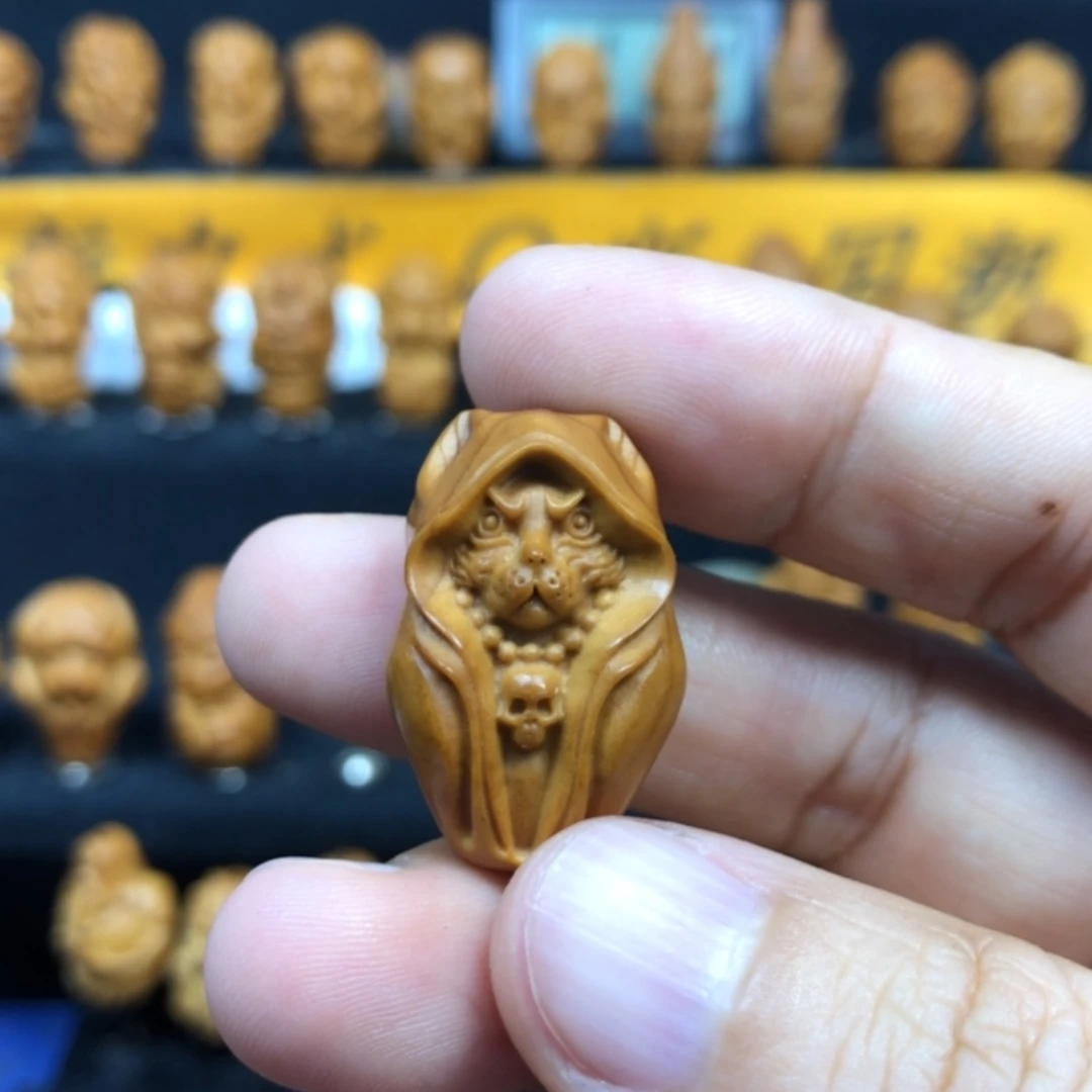 【闪购商品】橄榄核手串/手链暗黑猫