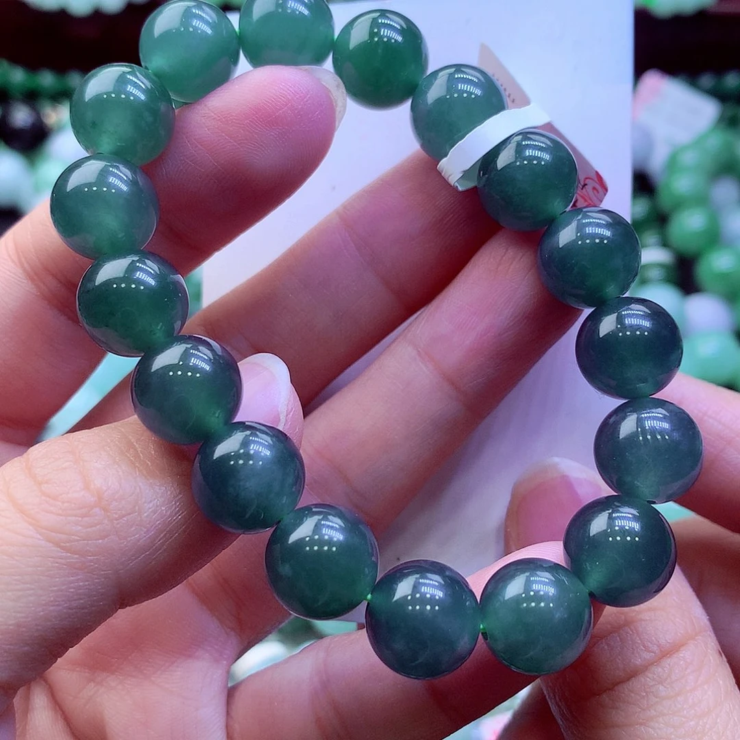 翡翠未镶嵌毛衣链