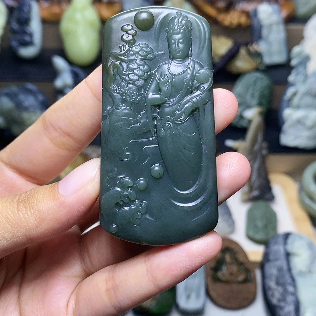 【闪购商品】颈饰未镶嵌和田玉