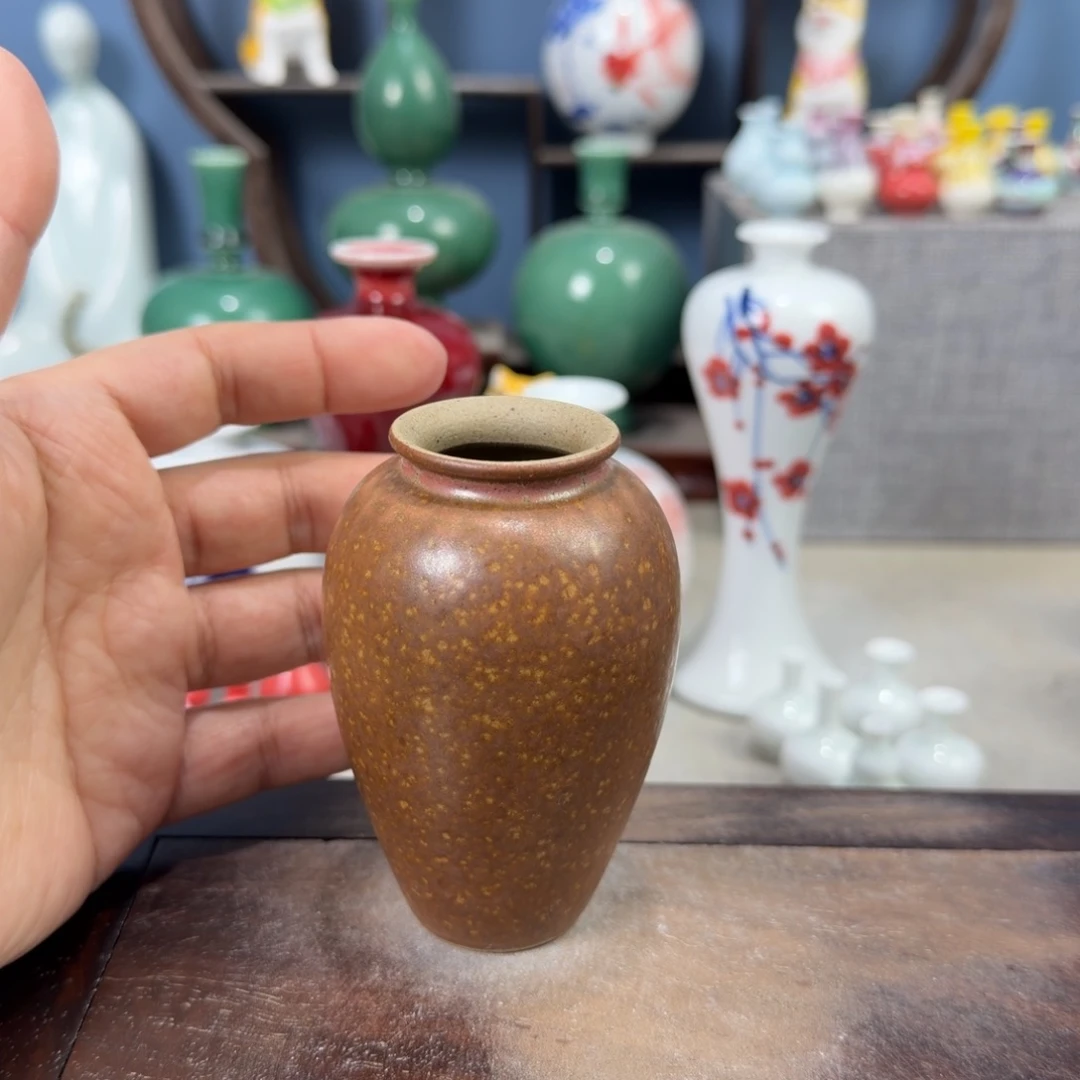 陶瓷手工小花器摆件