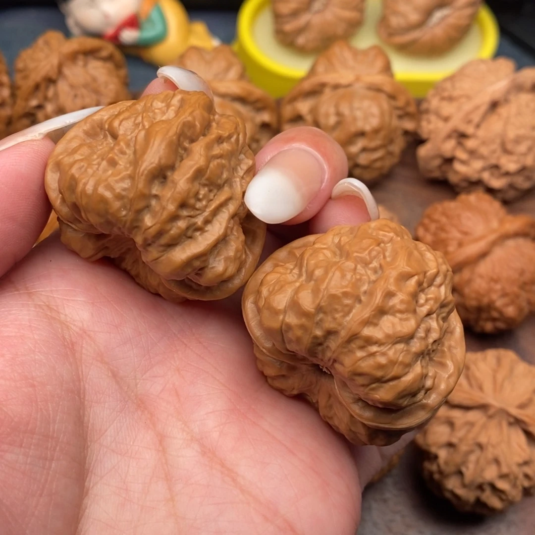 文玩核桃把件延庆肌肉开背蛙38