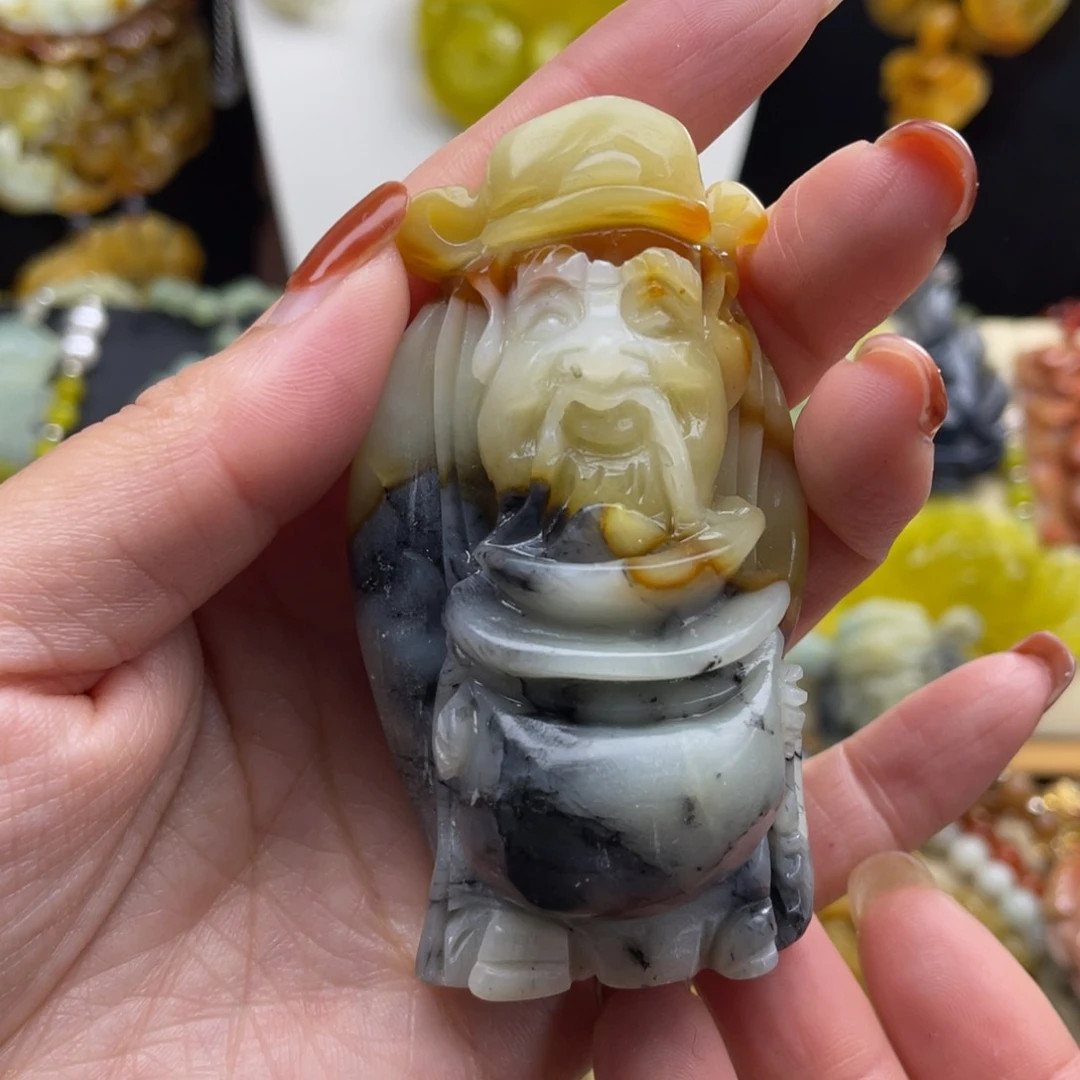 未镶嵌蛇纹石玉颈饰