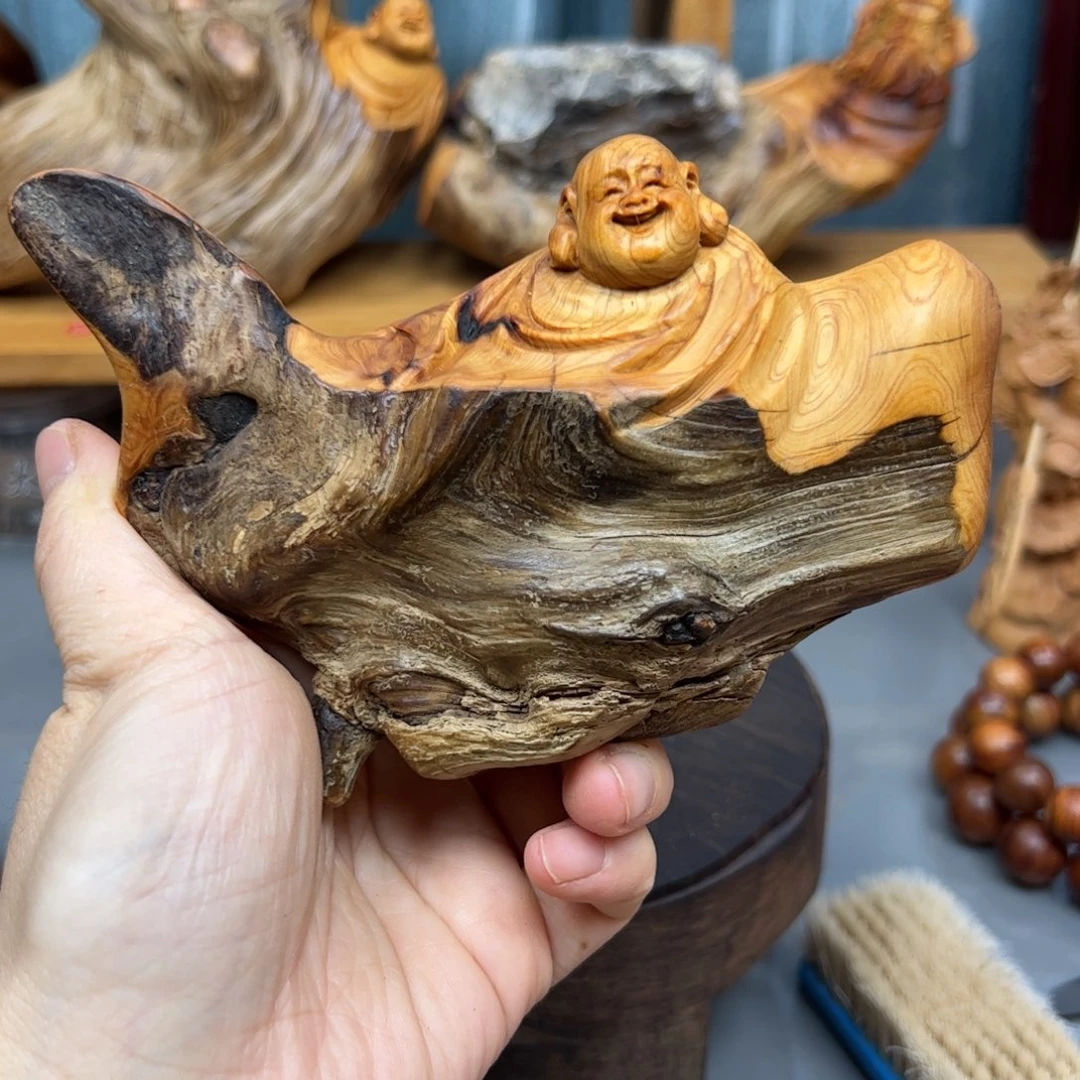 柏木崖柏木摆件手把件，42