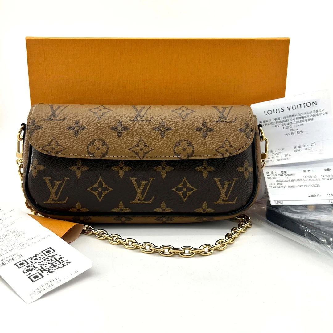 未使用 LouisVuitton/路易威登 LV路易威登ivy拼色 芯片款全新