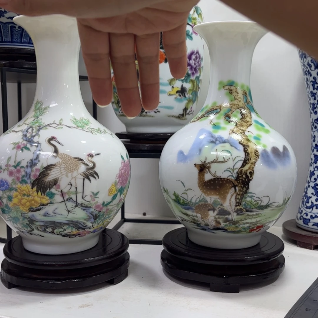 景德镇陶瓷花瓶摆件