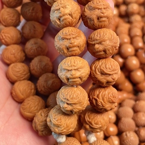 【闪购商品】猴头核桃手串张***?斗战圣佛16