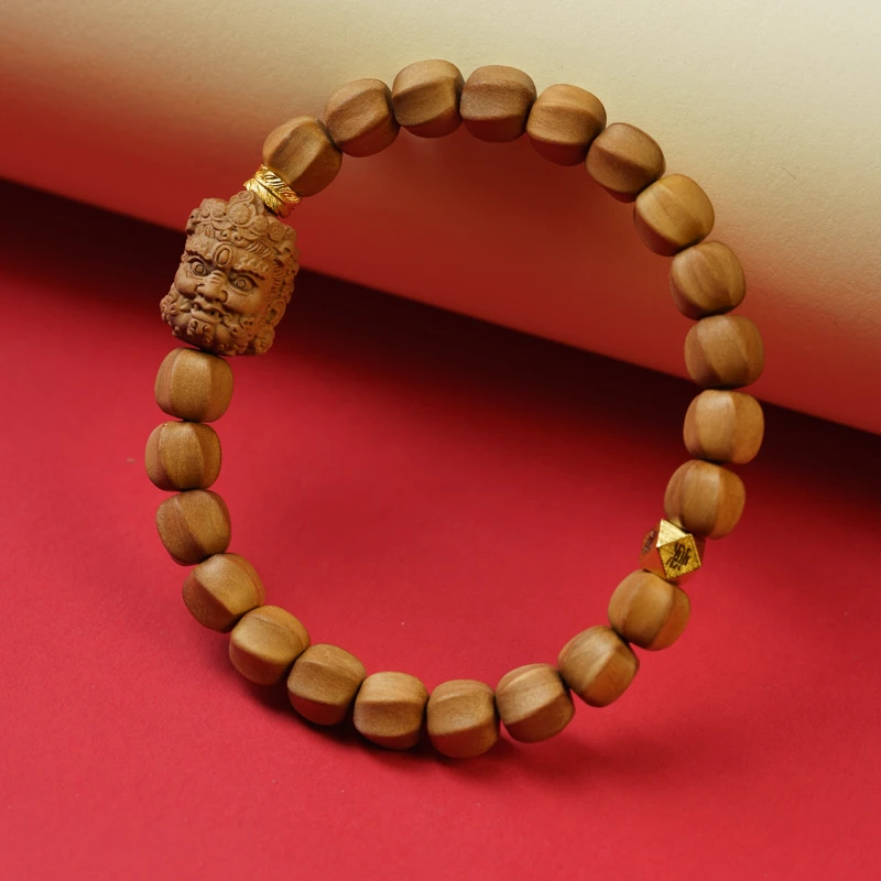 【款爷】老山檀黄爷爷单圈手串
