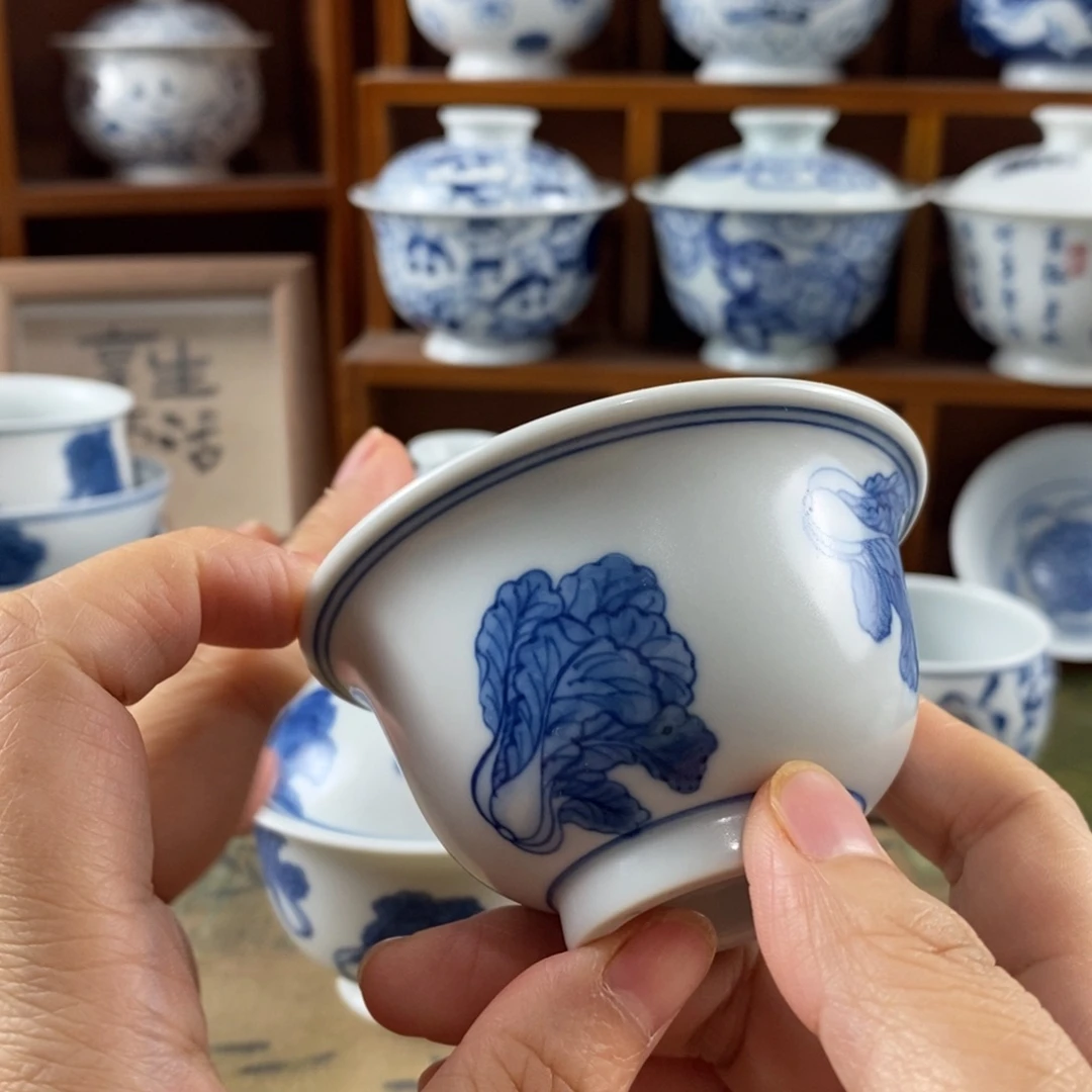 瓷片景德镇陶瓷手绘茶器047