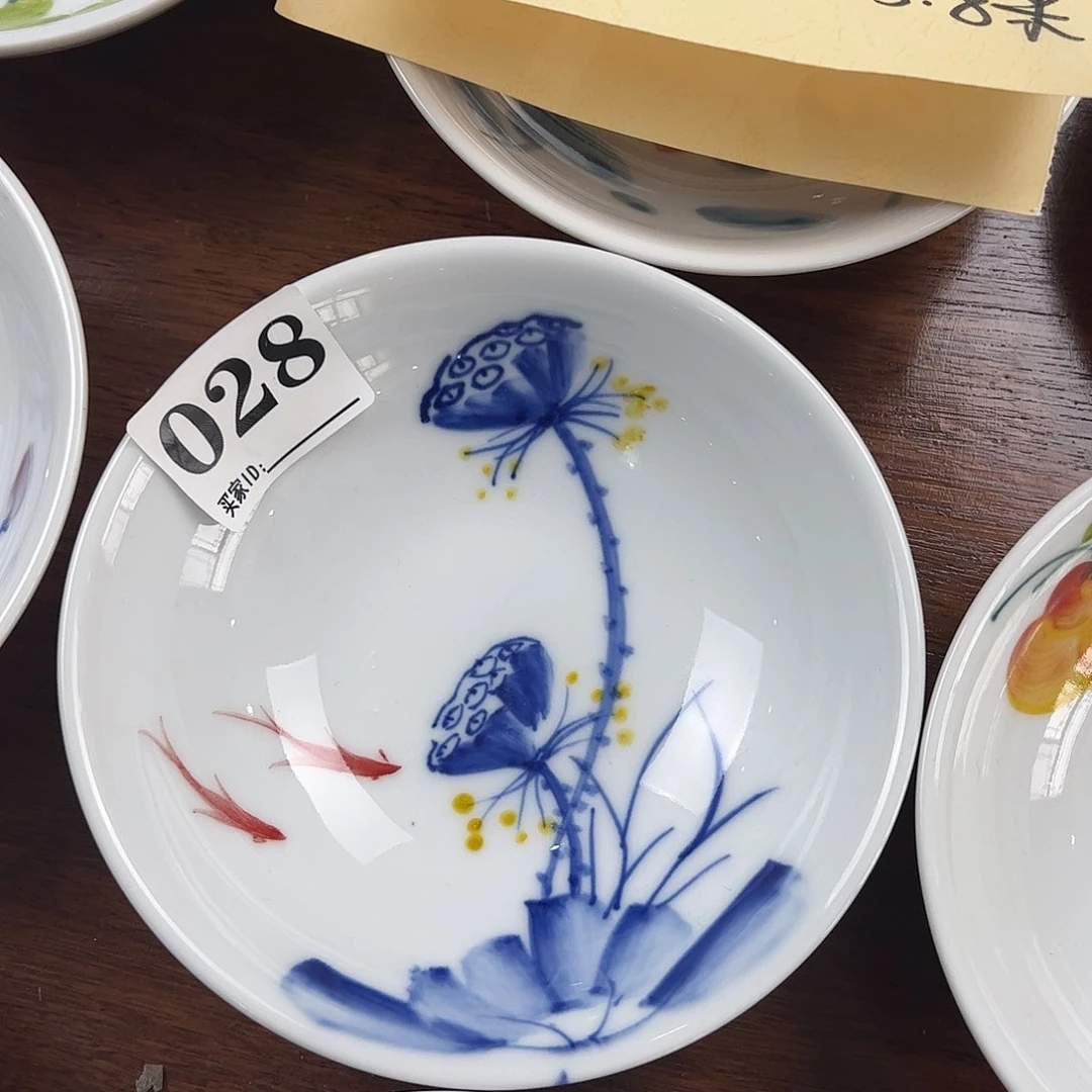 瓷片景德镇陶瓷手工手绘制作