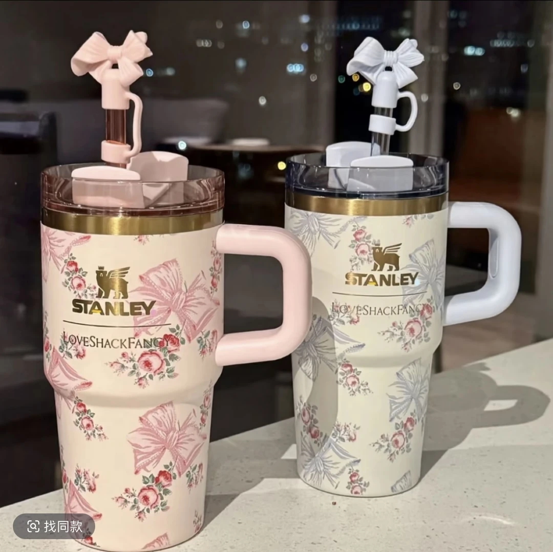 【孤品联名款】不支持退换STANLY不锈钢真空吸管水杯大容量保温杯