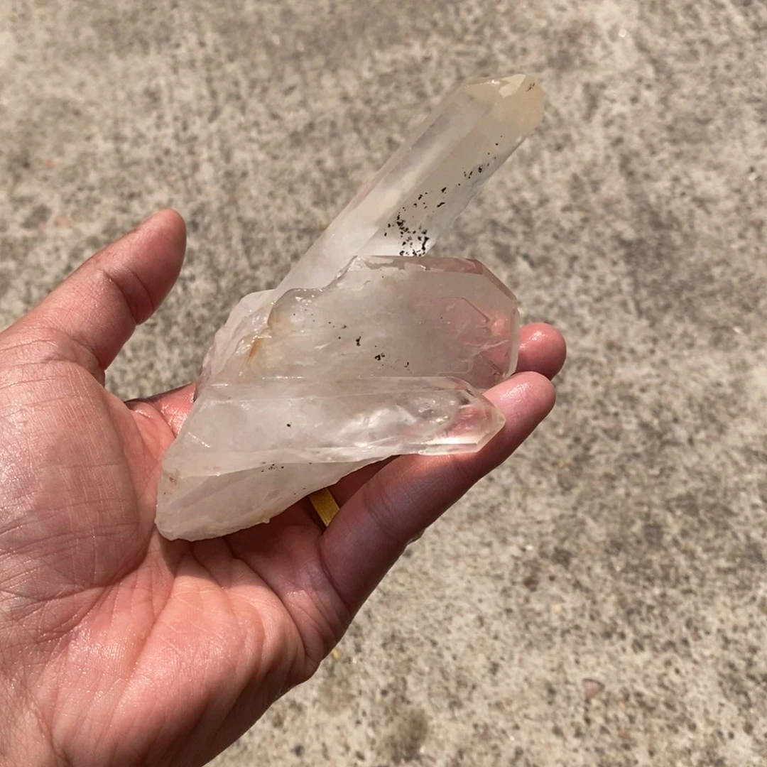 水晶水晶原石摆件未镶嵌