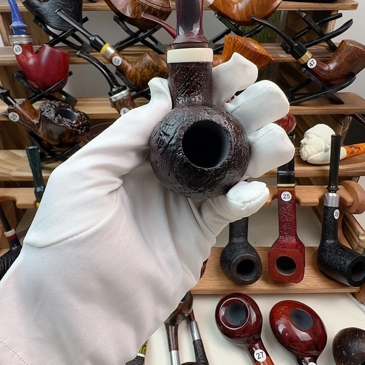 石楠木空腔苹果烟斗