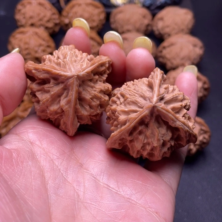 吊坠文玩核桃盘山三棱