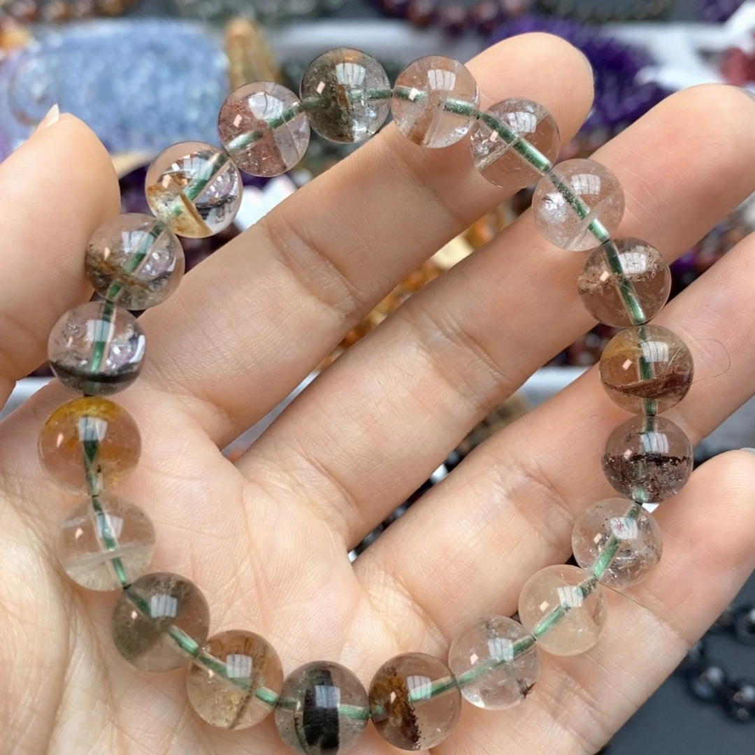 水晶手串未镶嵌四季幽灵
