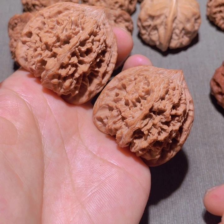 文玩核桃吊坠不****花满天星